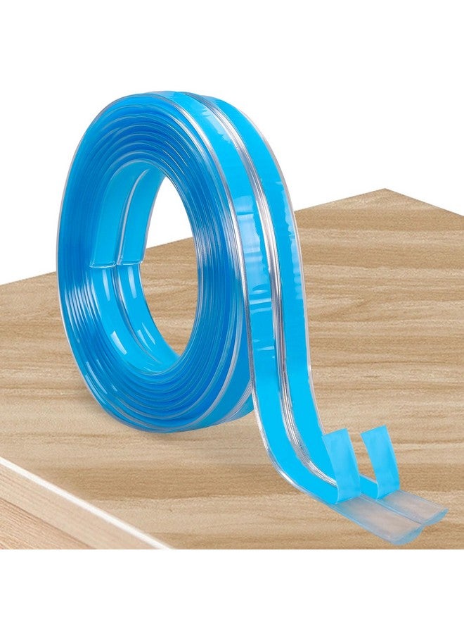 Dexspoeny Baby Proofing Corner Protector, 6.6ft(2M) Clear Edge Protector, Baby Proof Corners and Edges, Soft Corner Guards Pre-Taped Strong Adhesive, Corner Protectors for Furniture Wall Drawer Tables - Image 1