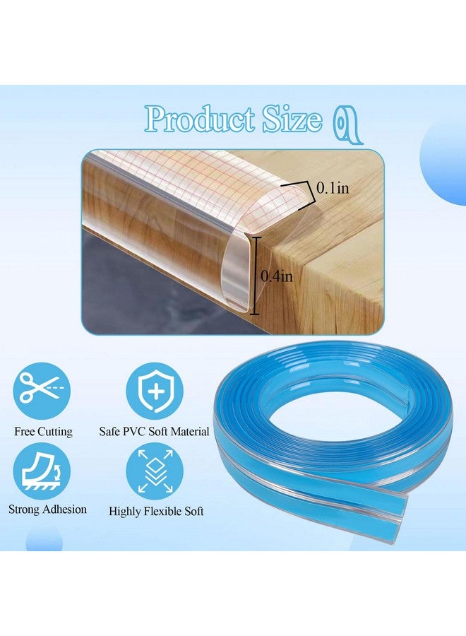 Dexspoeny Baby Proofing Corner Protector, 6.6ft(2M) Clear Edge Protector, Baby Proof Corners and Edges, Soft Corner Guards Pre-Taped Strong Adhesive, Corner Protectors for Furniture Wall Drawer Tables - Image 5