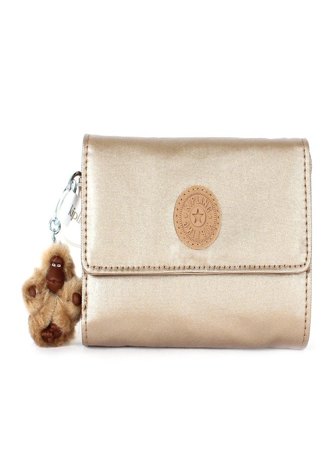 KIPLING KIPLING Kipling Pixi GM Medium Wallet, Golden Rod Metallic - Image 1