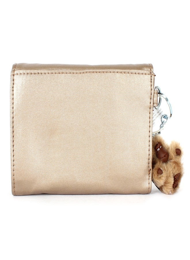 KIPLING KIPLING Kipling Pixi GM Medium Wallet, Golden Rod Metallic - Image 2