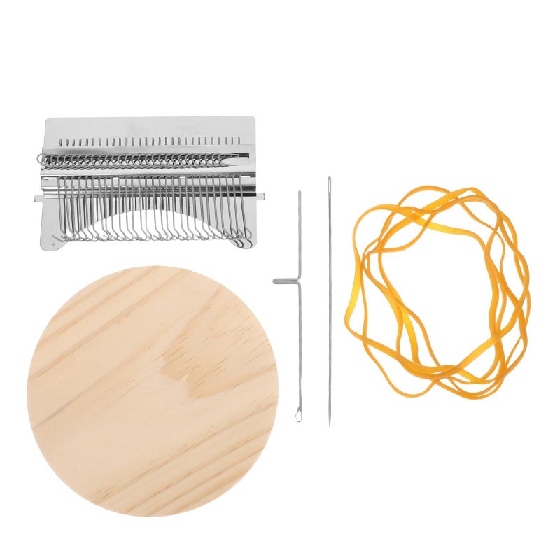 Wooden Weaving Machine For DIY Crafts Hand Knitting Frame For Beginners Desktop Weaving Tool - Image 2