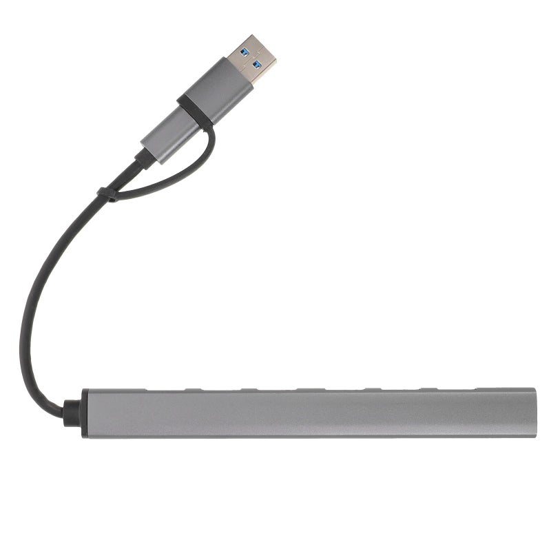 7 منفذ USB محور عالي السرعة محمّل بمنفذ تمديد للكمبيوتر المحمول للمكتب المنزلي والسفر - Image 2