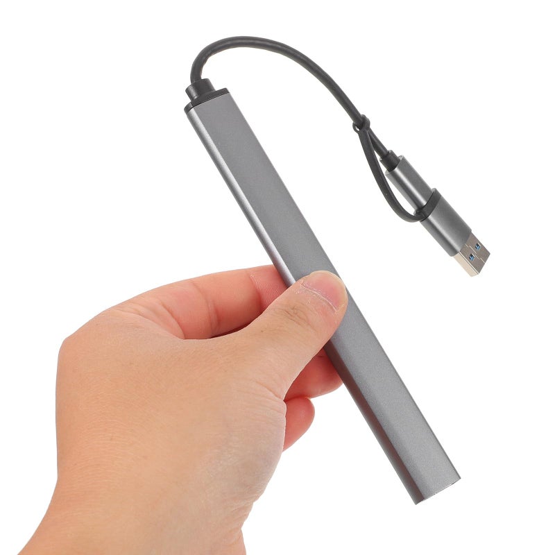 7 منفذ USB محور عالي السرعة محمّل بمنفذ تمديد للكمبيوتر المحمول للمكتب المنزلي والسفر - Image 5