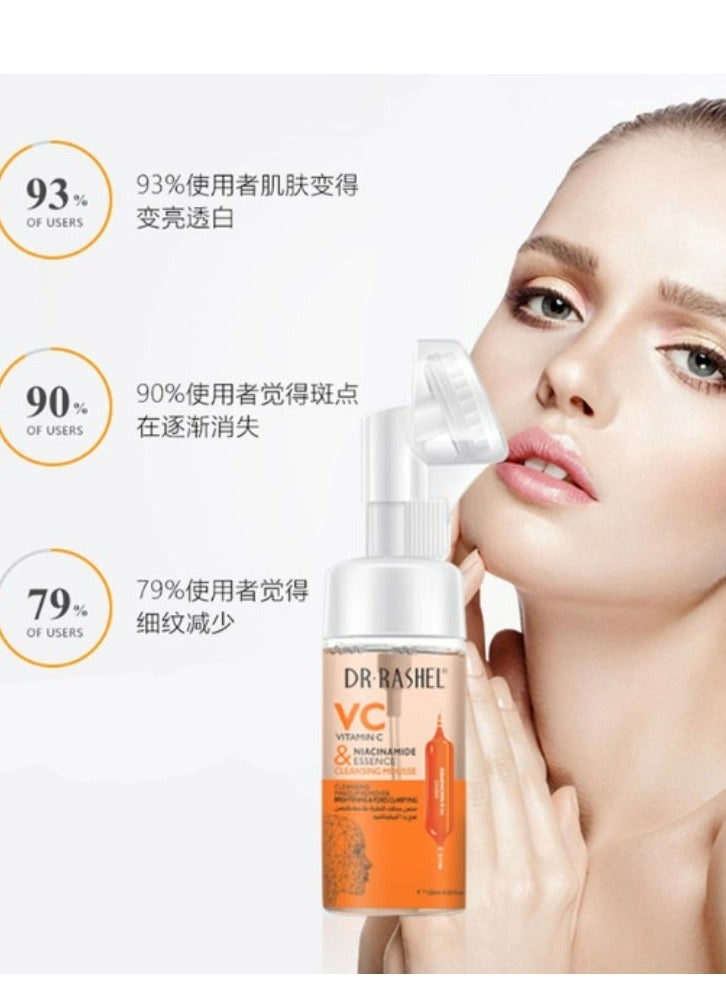 دكتور راشيل مستحضر رغوي للتفتيح بفيتامين C والنياسيناميد 125مل - Image 2