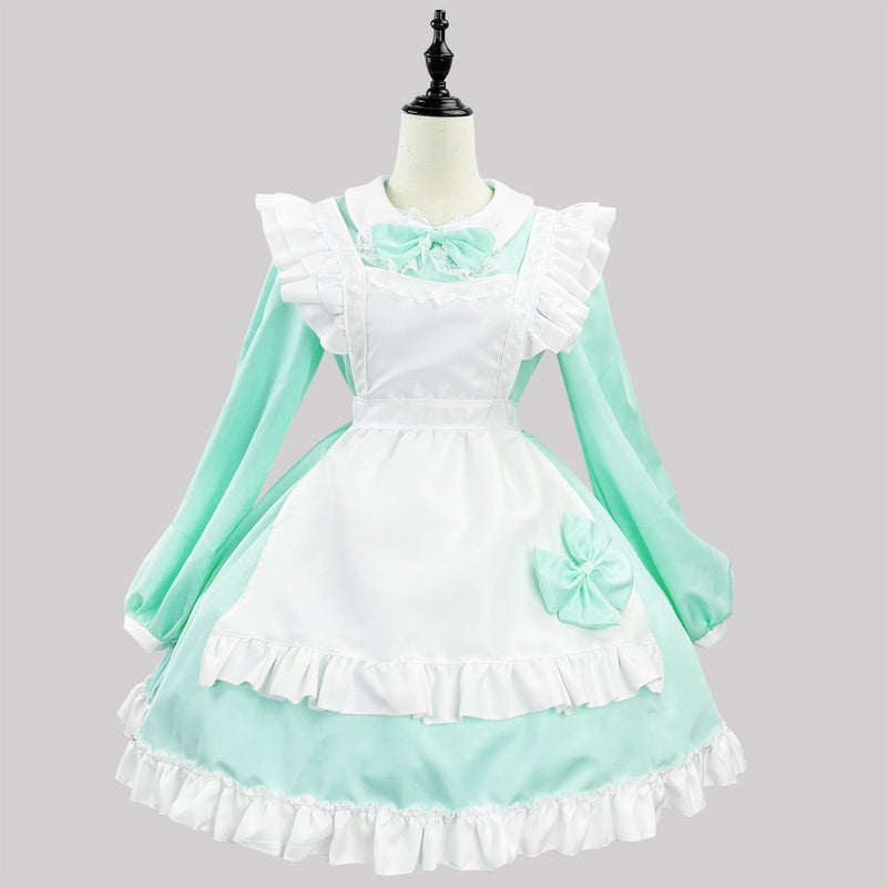 Original Super Cute Japanese Black And White Maid Suit Long-Sleeved Maid Suit Cosplay Performance Suit - Image 1