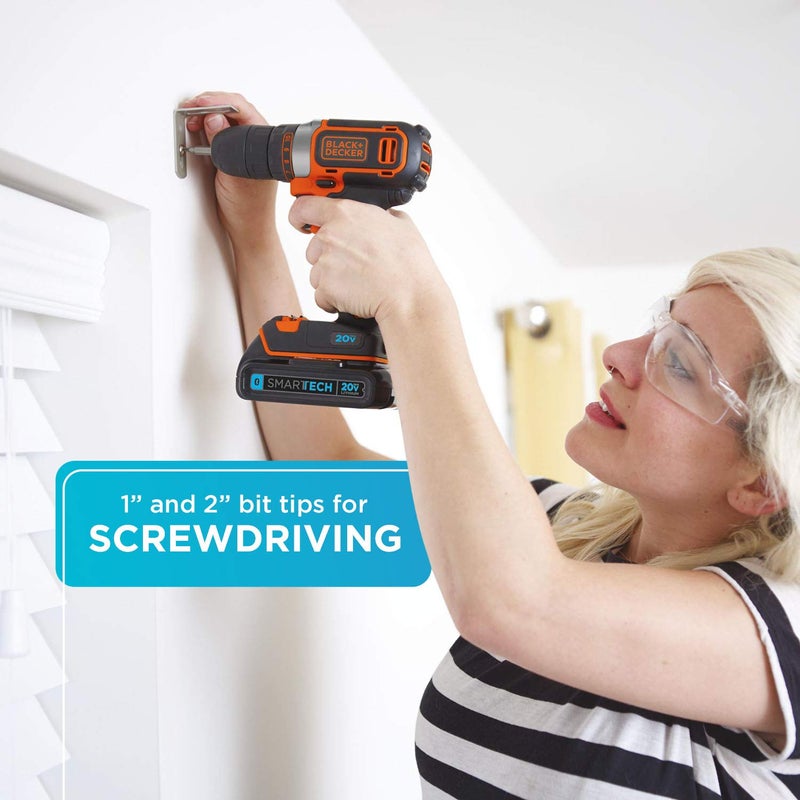 BLACK+DECKER Drill Bit Set/Screwdriver Bit Set Combo, 109-Piece (BDA91109) - Image 4