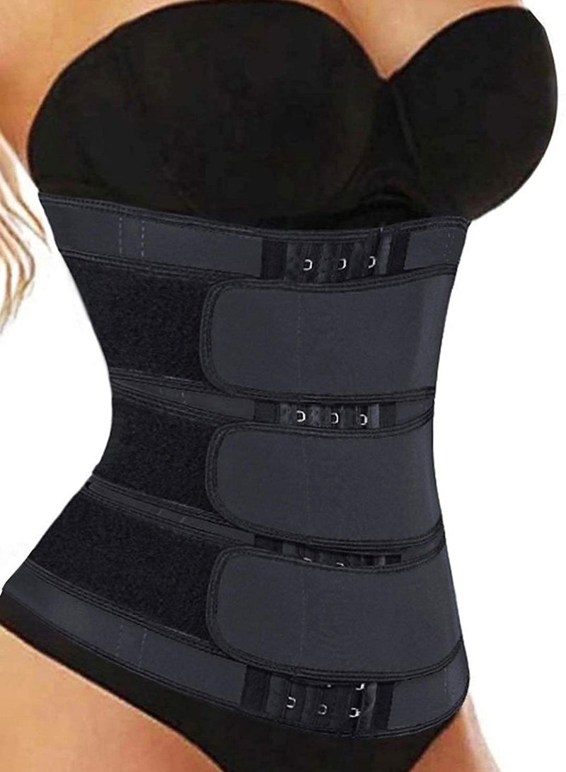 KASTWAVE Corsets Waist Trainer, Women Waist Trainer Eraser Belt Tummy Control Waist Trimmer Slimming Belly Band Shaper - Image 1
