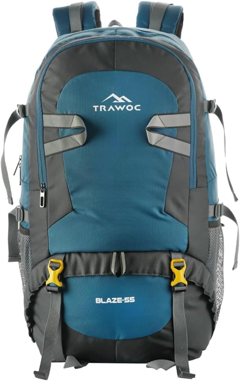TRAWOC BLAZE 55 Liter Travel Backpack Daypack Bag - Image 2