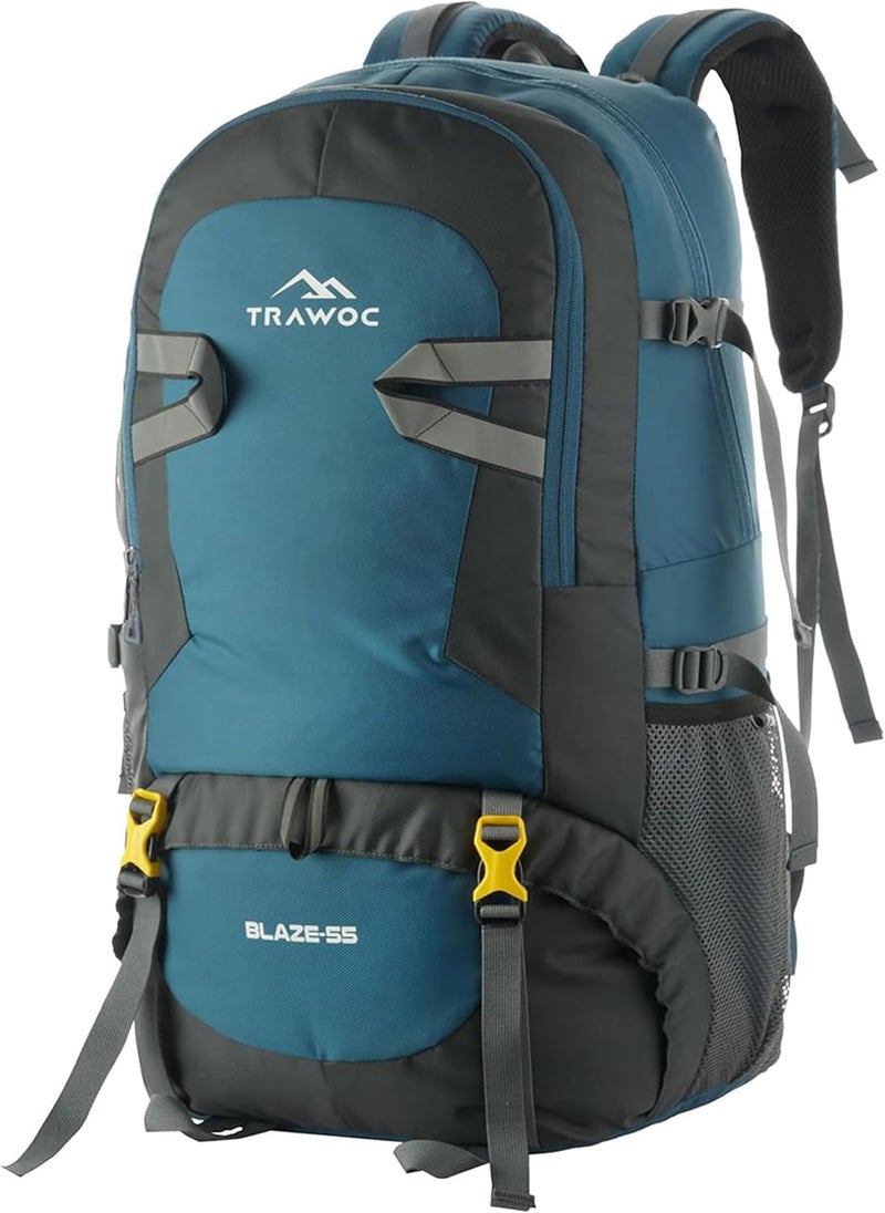 TRAWOC BLAZE 55 Liter Travel Backpack Daypack Bag - Image 1