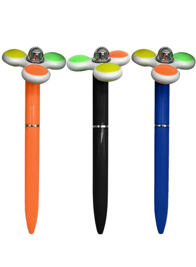 lyforx Fidget Toy Pen，Fidget Spinner Pen for Kids - Cute and Fun, Helps Improve Focus and Attention - Image 1