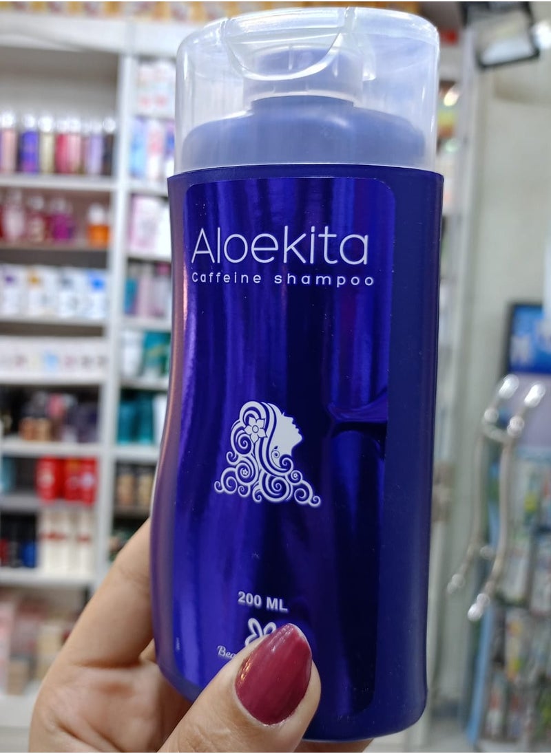 Aloekita - Aloekita Caeffeine Shampoo- 200ML - Image 1