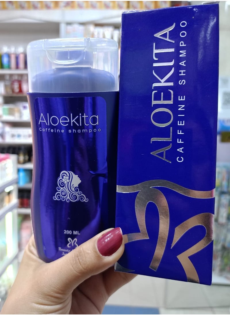 Aloekita - Aloekita Caeffeine Shampoo- 200ML - Image 1