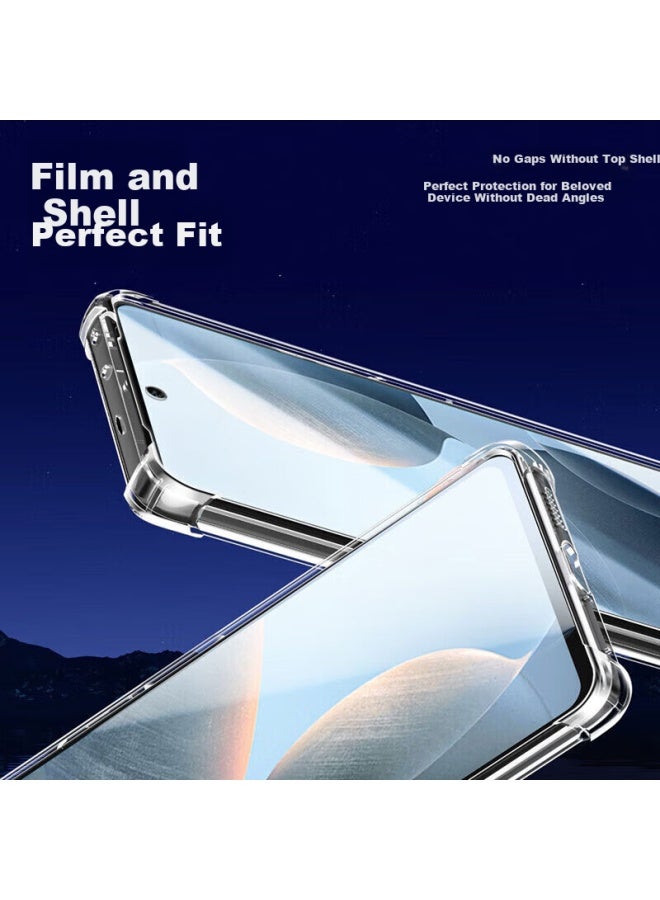 Smartdevil Tempered Glass Screen Protector For Redmi K70/k70 Pro, Smooth Diamond Film, Upgraded Anti-explosion, Double Extra Smooth, Fingerprint-resistant Protective Film, 2 Diamond Films + Tool - Image 3