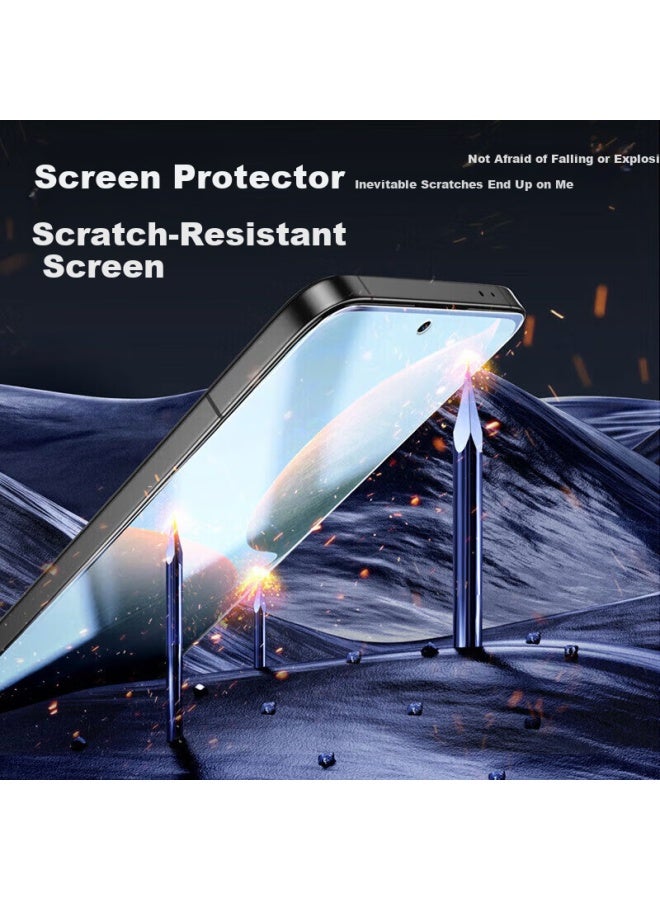 Smartdevil Tempered Glass Screen Protector For Redmi K70/k70 Pro, Smooth Diamond Film, Upgraded Anti-explosion, Double Extra Smooth, Fingerprint-resistant Protective Film, 2 Diamond Films + Tool - Image 2