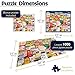 White Mountain Bake A Cake Puzzle 1000 Piece Baking Collage Jigsaw Puzzles for Adults and Families - Image 4