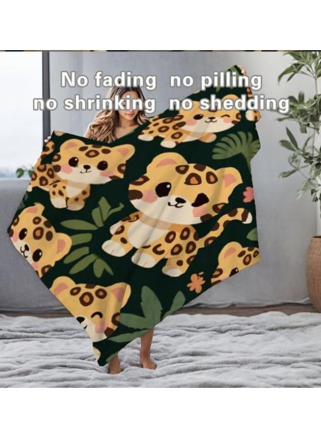 عام بطانية رقيقة من الفانيلا الكرتونية للأطفال والرضع (دافئة ومريحة، ومناسبة للنوم والألعاب) 70 سم * 100 سم - Image 3