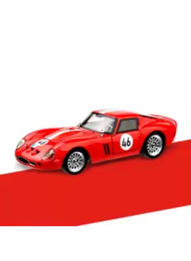 فيراري Ferrari 250 GTO Diecast Metal Model Car 1:32  - 01 Pcs Assorted– Red Sport Supercar Toy with Openable Doors, Pull-Back Action, Light & Sound Effects – Premium Collectible Display Piece for Kids & Adults - Image 5