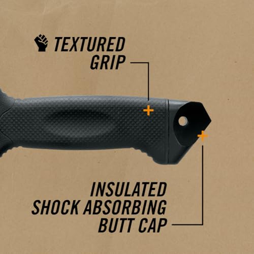 Gerber Gear LMF II Infantry Survival Knife, Military Grade Tactical Fixed Blade with Serrated Edge, Shock Absorbing Handle, Molle Sheath and Sharpener, Black - Image 4