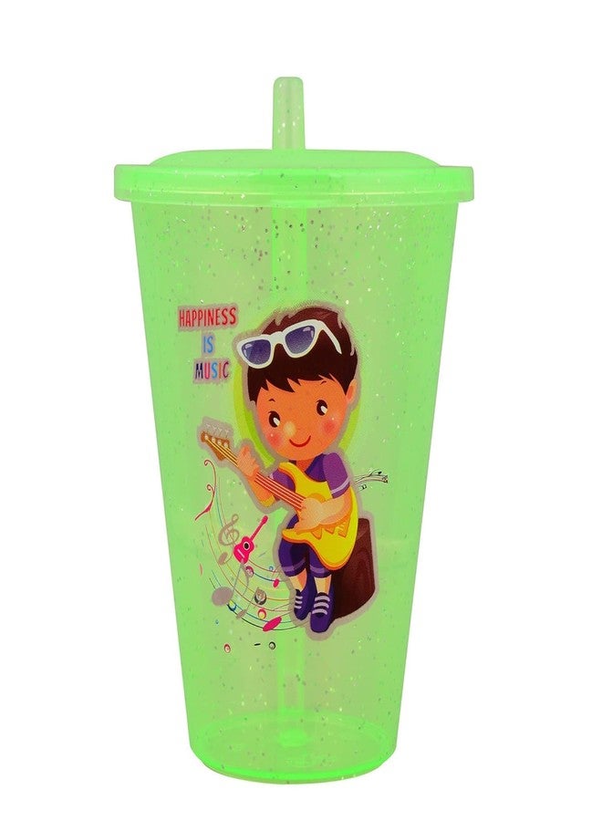 Meswarn® Straw Cup | Easy-Grip Soft Straw Sippy Cup 250ML| Baby Straw Sipper Glass with Lid Toddler Feeding Supplies| BPA Free Sipper Glass for Kids Easy to sip The Water, Juice & Milk (1) - Image 4