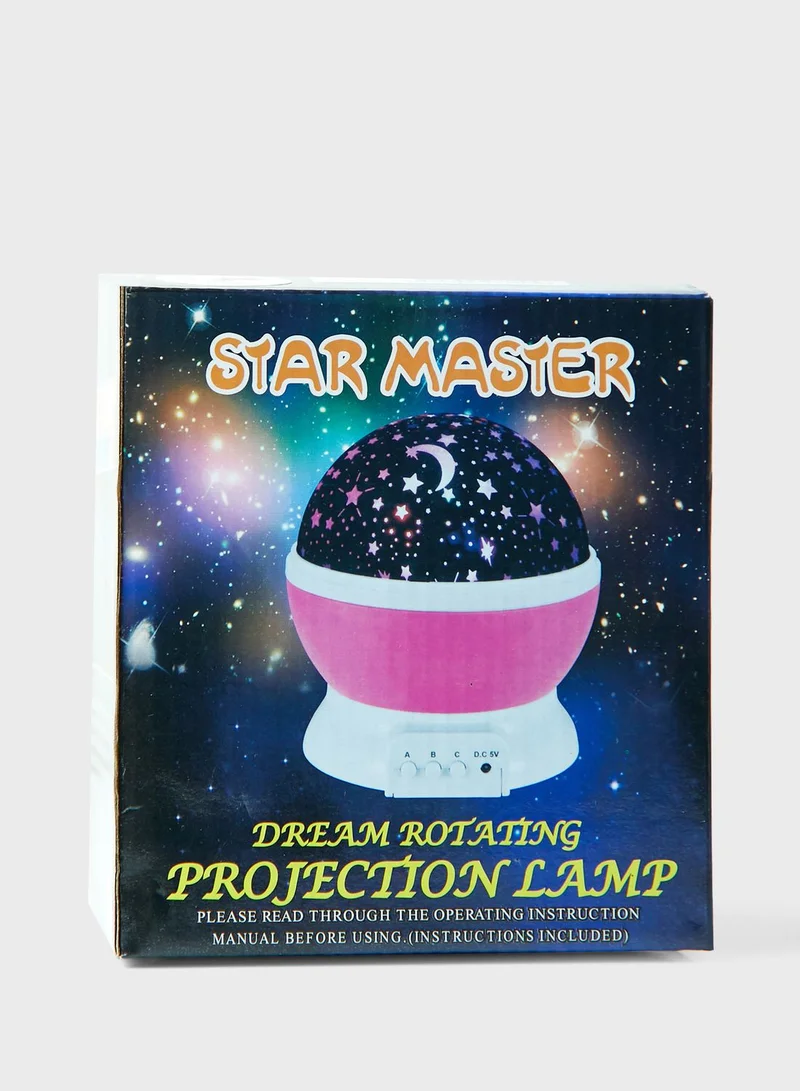Pink Cactus Led Night Sky Projector Light
