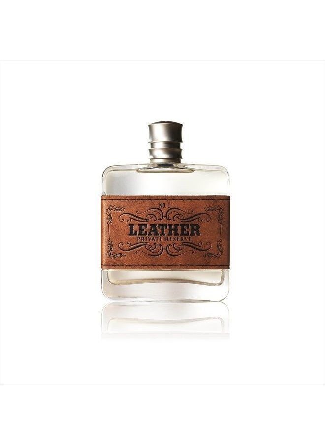 Tru Fragrance & Beauty - Tru Western Leather #1 Private Reserve Men's Cologne, 3.4 fl oz (100 ml) - Masculine, Woodsy, Leathery - Image 1