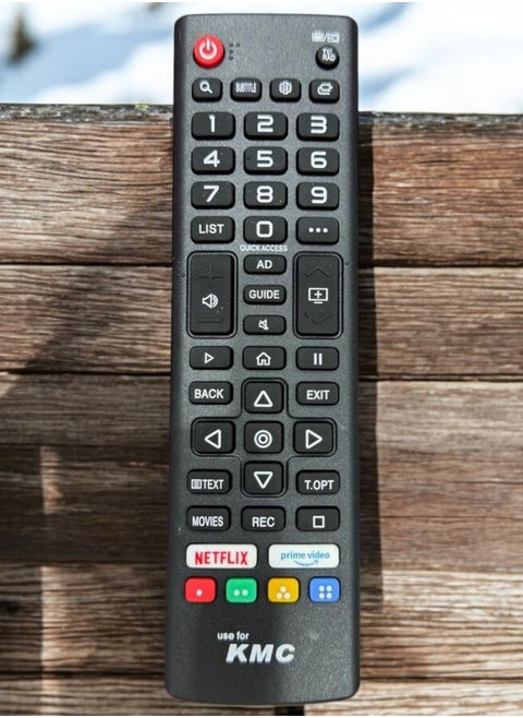 Universal Remote Control with Dedicated Streaming Buttons