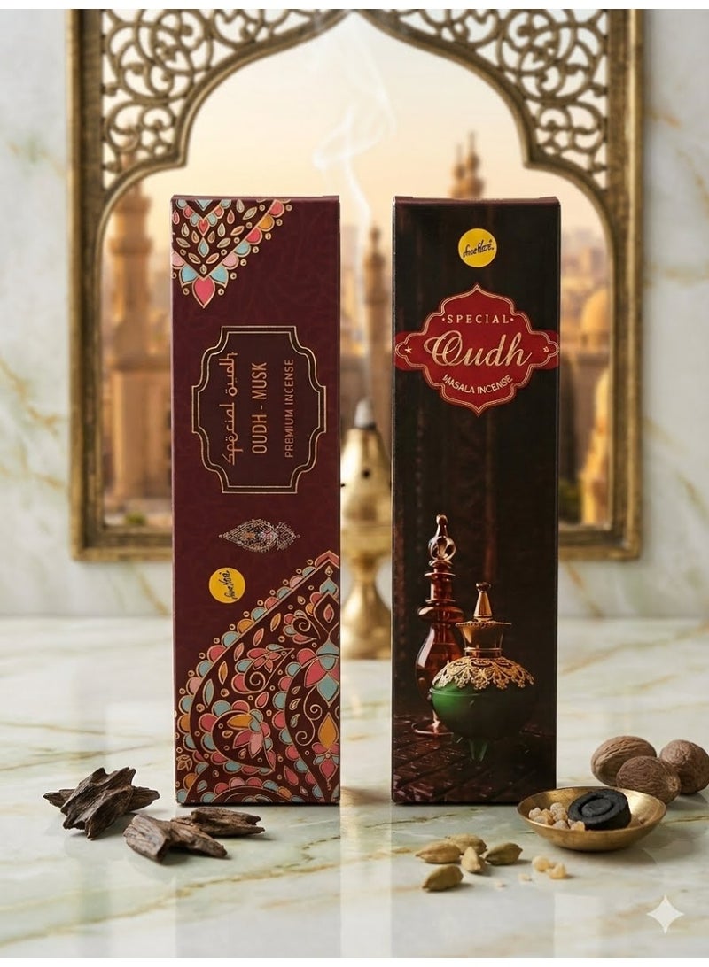 Sree Vani special oud masala incense and musk combo - Image 2