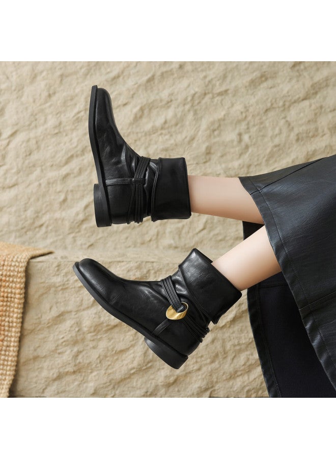 dme Demana Urban Commuter 25 Winter Foldable Detachable Ring Two-wear Minimalist Versatile Comfortable Work Boots Slouch Boots - Image 4