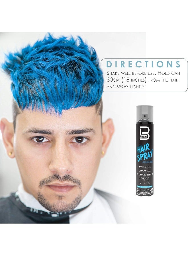لمستوى 3 بخاخ شعر المستوى 3 - بخاخ شعر يدوم طويلاً وقوي التثبيت - رائع للرجال والنساء - المستوى الثالث - مناسب لجميع أنواع الشعر - Image 4