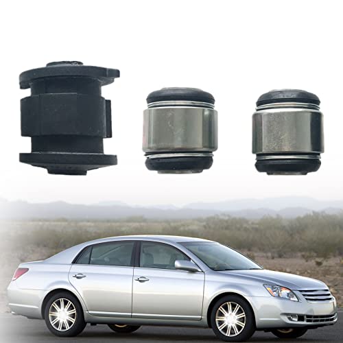 munirater 3-Pack Rear Arm Assembly Knuckle Bushing Kit Replacement for Highlander Camry Avalon Lexus - Image 1