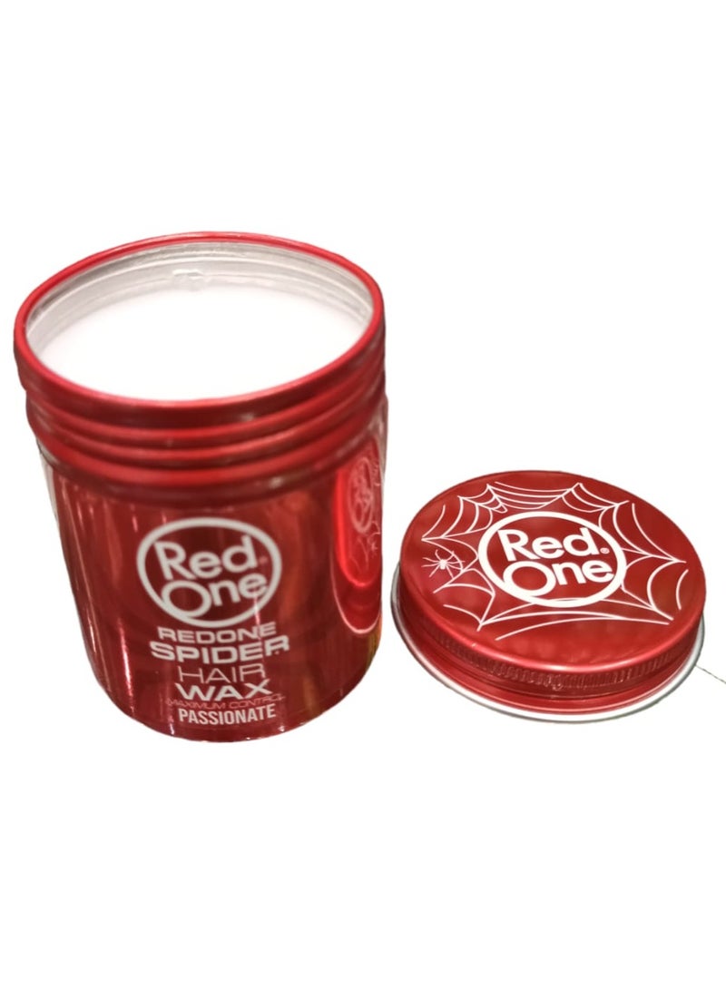 Red One Spider Hair Styling Wax Gives You Maximum Width Control 100ml - Image 2