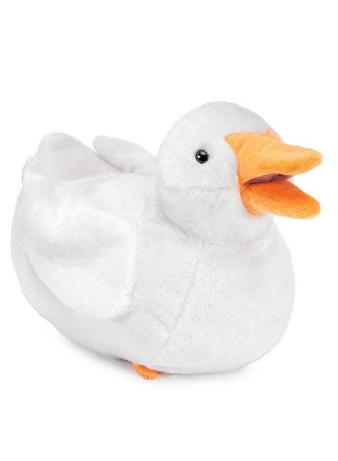 Folkmanis Duck Hand Puppet, White, Yellow - Image 1