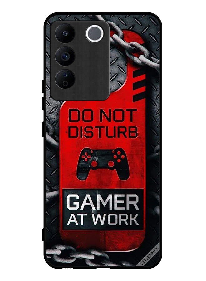 Covernex Protective Case Cover For Vivo V27e Gamer At Work Wallpaper - Image 1