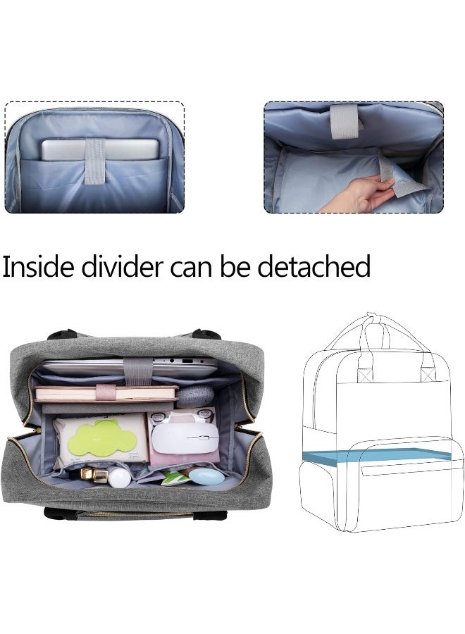 BAFASO Breast Pump Bag with Cooler and Laptop Sleeve - Image 3