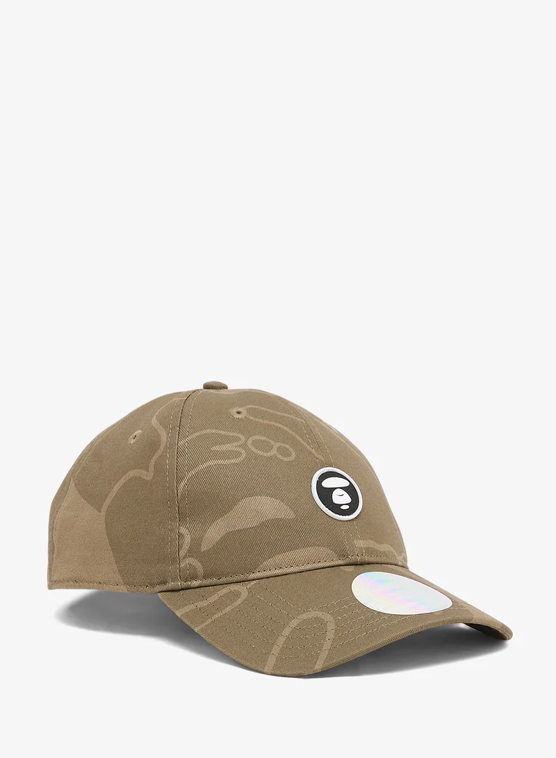 AAPE AAPENOW moonface logo camo cap