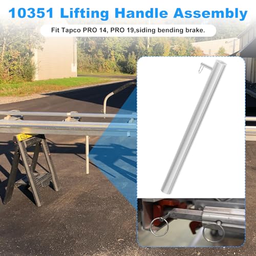 JIOTAR Siding Brake Assembly Replacement Tapco 10351 Lifting Handle Tapco Siding Bending Brake PRO 14PRO 19MaximumMXWindyTapco Siding Brake Tool Kit - Image 3