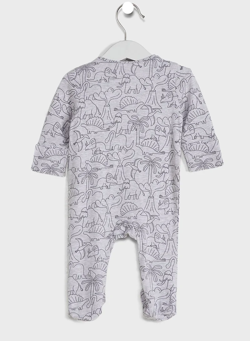 Cotton On Kids Printed Sleepsuit