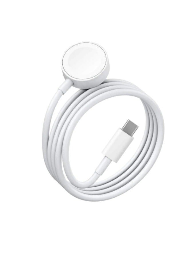 YINPAGE Magnetic Charging Cable for Apple Watch Charger,[USB C Port] Wireless Charger Cables Compatible with iWatch Series Ultra2/Ultra/9/8/7/6/SE/SE2/5/4/3/2/1/SE1[3.3FT/1M]  - Image 2