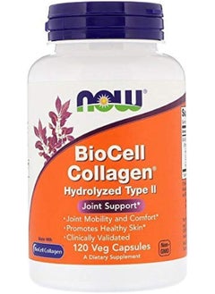 Now Foods, BioCell Collagen, Hydrolyzed Type II, 120 Veg Capsules