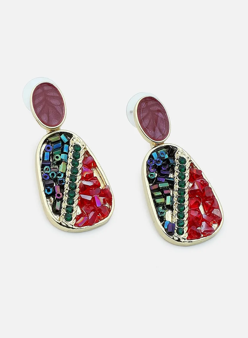 SOHI Party Artificial Drop Earring Jewellery