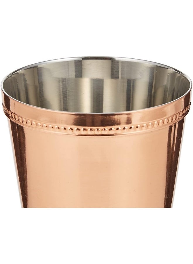 RAJ Raj Copper Julep Cup, Brown, 8 oz, 11cm, Rcb007, Cocktail Glass, Mocktail Glass, Juice Glass  - Image 3