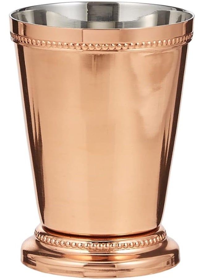 RAJ Raj Copper Julep Cup, Brown, 8 oz, 11cm, Rcb007, Cocktail Glass, Mocktail Glass, Juice Glass  - Image 1