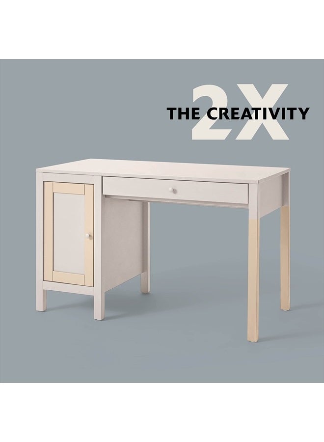 RUST-OLEUM 334092-6PK طلاء رذاذ لمسة الرسام 2X تغطية فائقة، 12 أونصة، بيج مدخن ساتان، 6 عبوات - Image 4