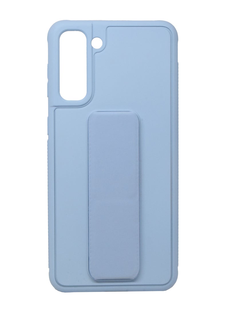 بورتوني جراب Galaxy S21 Plus من السيليكون مقاوم للصدمات مع غطاء حامل قبضة الإصبع - Image 3