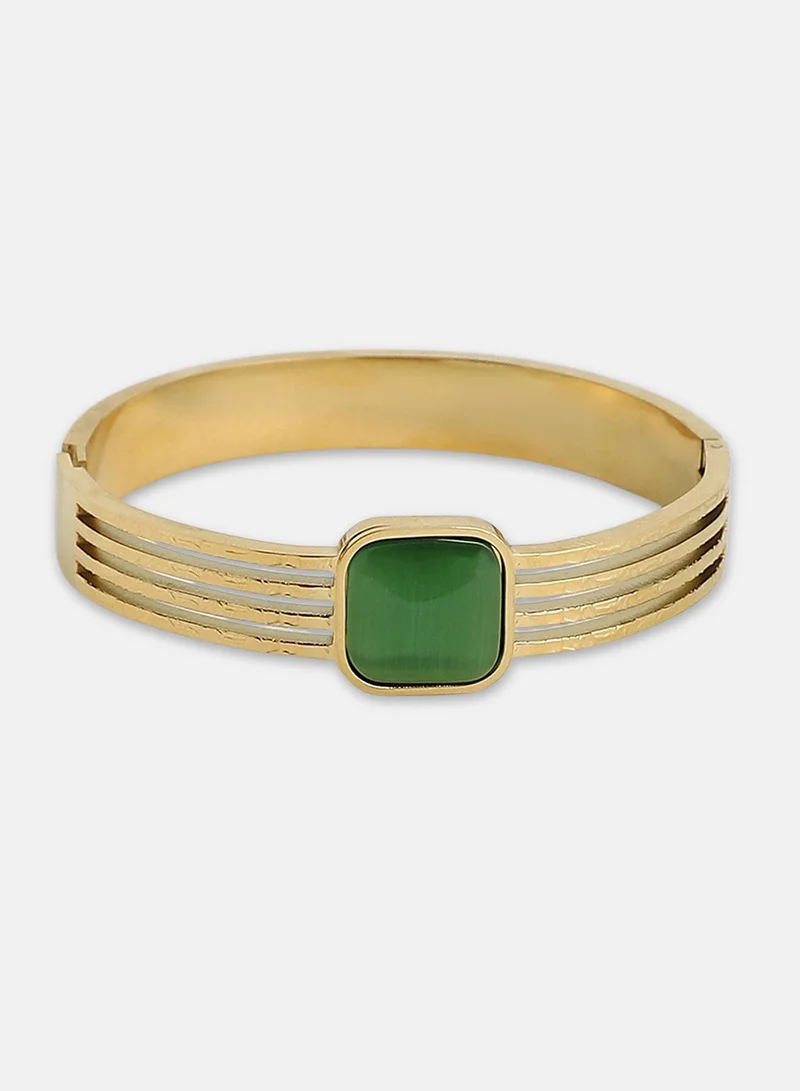 SOHI  Embellished Square Bangle for Women | Best Price UAE