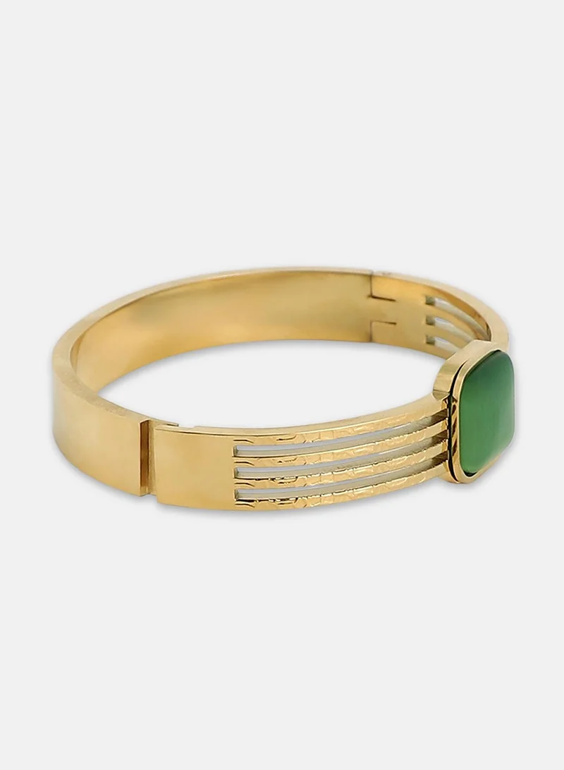 SOHI  Embellished Square Bangle for Women | Best Price UAE
