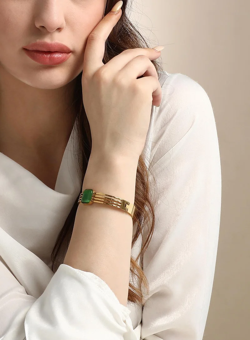 SOHI  Embellished Square Bangle for Women | Best Price UAE