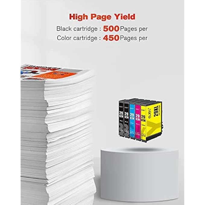 COMPATIBLE INK CARTRIDGE TO REPLACE EPSON 29 29XL EXPRESSION HOME XP-342 XP-245 XP-442 XP-235 XP-335 XP-432 XP-435 XP-332 XP-345 XP-247 XP-445 (6 BLACK, 3 CYAN, 3 MAGENTA, 3 YELLOW, 15-PACK) - Image 3