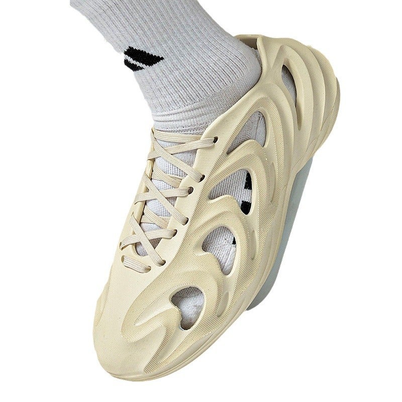 Summer Men'S Coconut Hole Shoes Sandals Plus Size Men'S Fashion Baotou Sandals Wading Beach Hole Shoes - Image 4