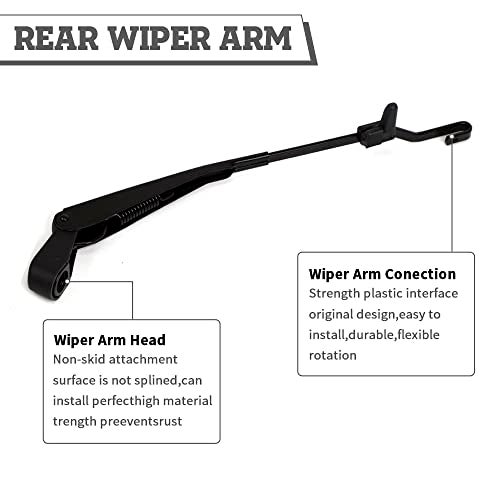 HODEE Rear Wiper Arm Blade Nut Set Replacement for Kia Sorento 2003-2009 Rear Wiper Cover Accessories Assembly, Wiper Cap Set for Back Windshield Window,OEM:988113E000 - Image 4